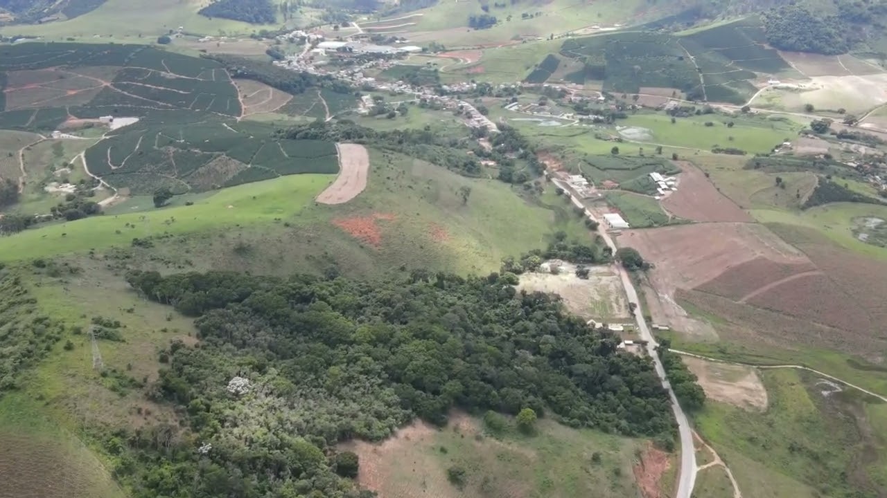 Voo de Drone a 8 km de distancia, de Lajinha a Vargem alta
