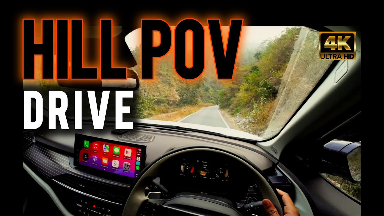 ⛰️Hill POV Drive🚙Driving the 