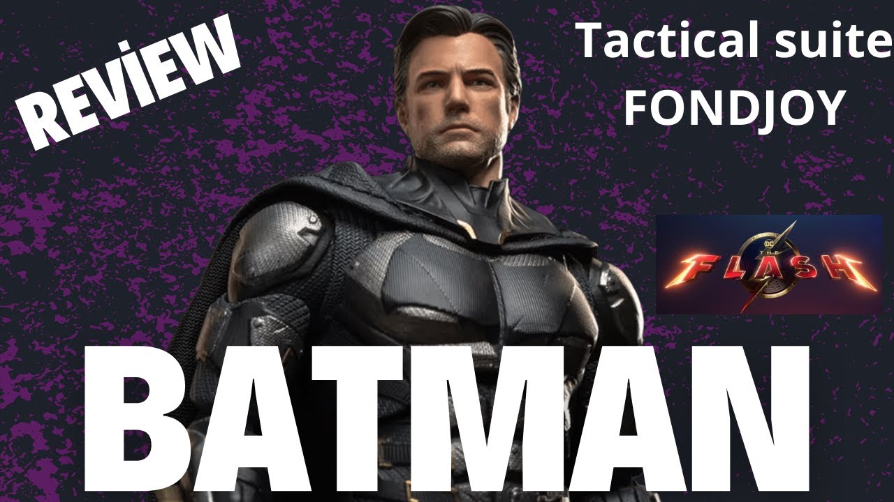 *NUEVO* Figura de acción de Batman con traje táctico de Fondjoy | Liga de la Justicia