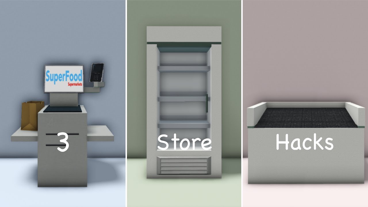 3 Hacks to IMPROVE your SUPERMARKET! | Bloxburg