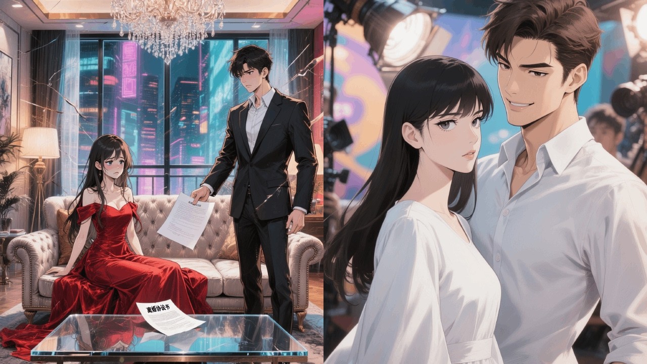 Reborn as Vicious Wife of Top Star,I Just Want to Take Divorce Fee&Run Away.He: You Won't Get Away