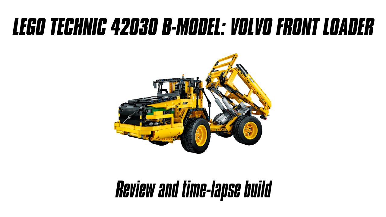 Lego Technic 42030 B-model Build & Review: Volvo Articulated Hauler