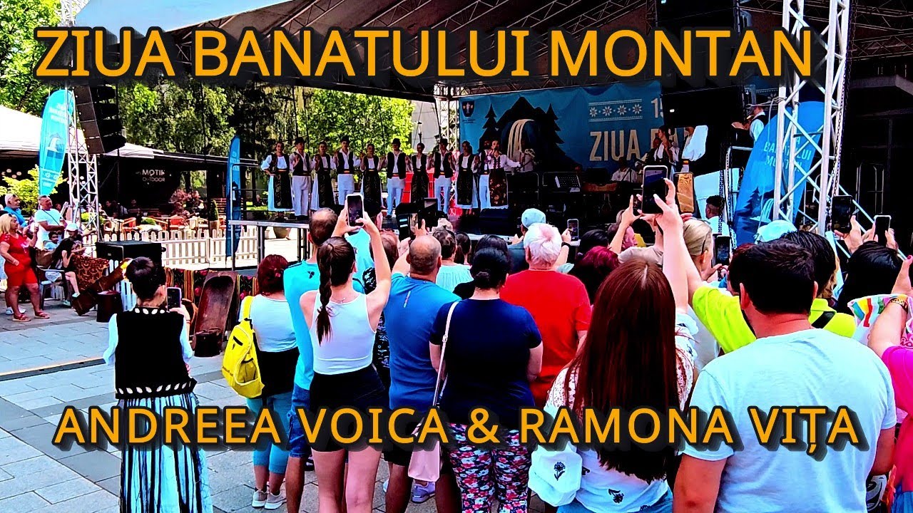 Ziua Banatului Montan 2025 – Recitaluri Andreea Voica și Ramona Vița la Reșița