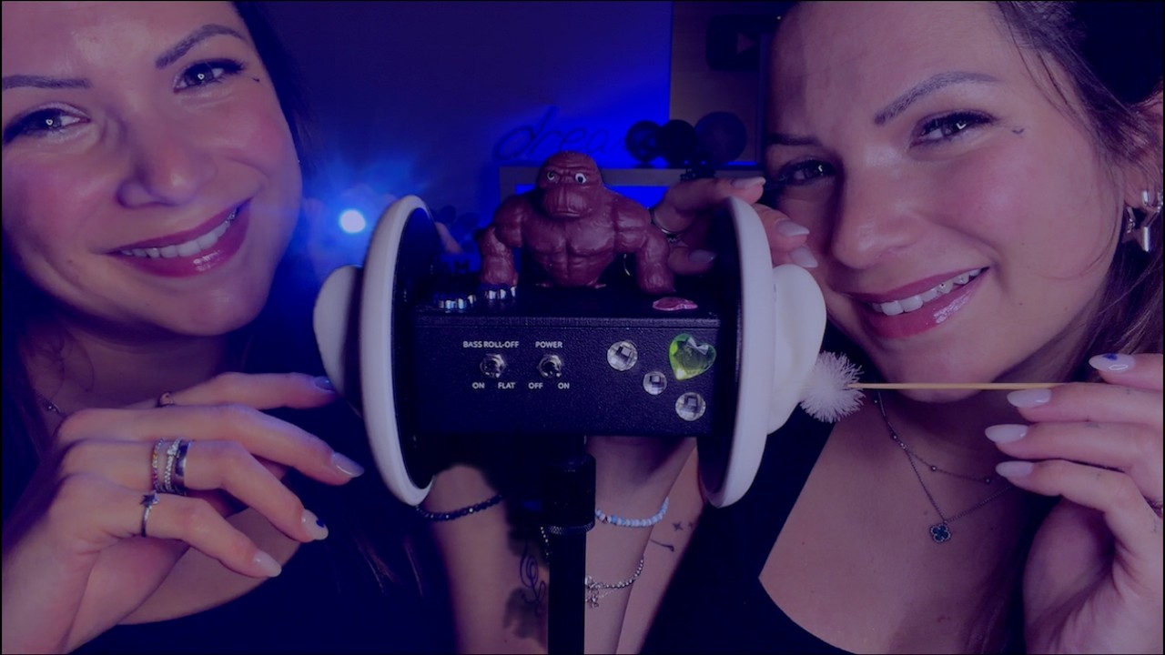 ASMR Inaudible Whispers - 3Dio Ear to Ear Cleaning, Pampering