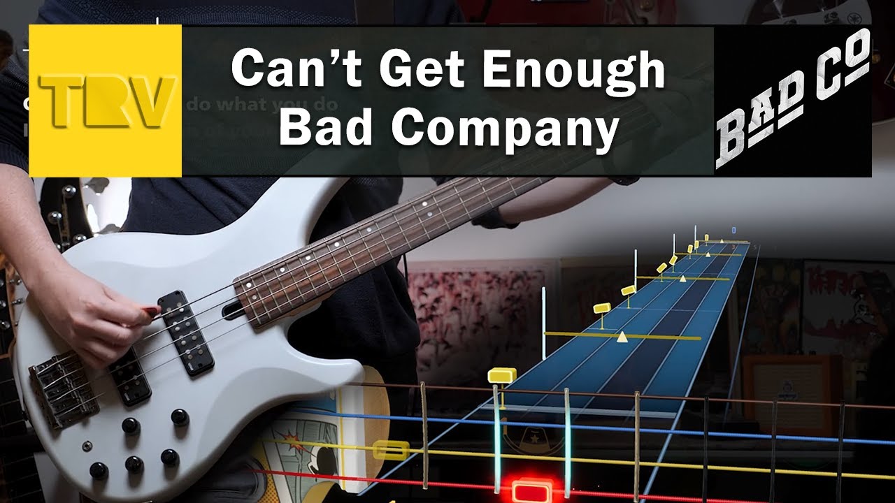 Can't Get Enough - Bad Company Bass Cover | Rocksmith+