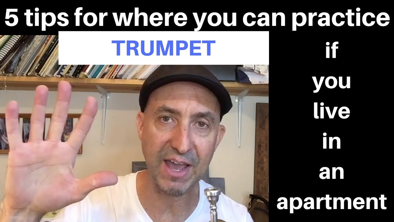 5 Tips for where to practice your trumpet (if you live in an apartment)