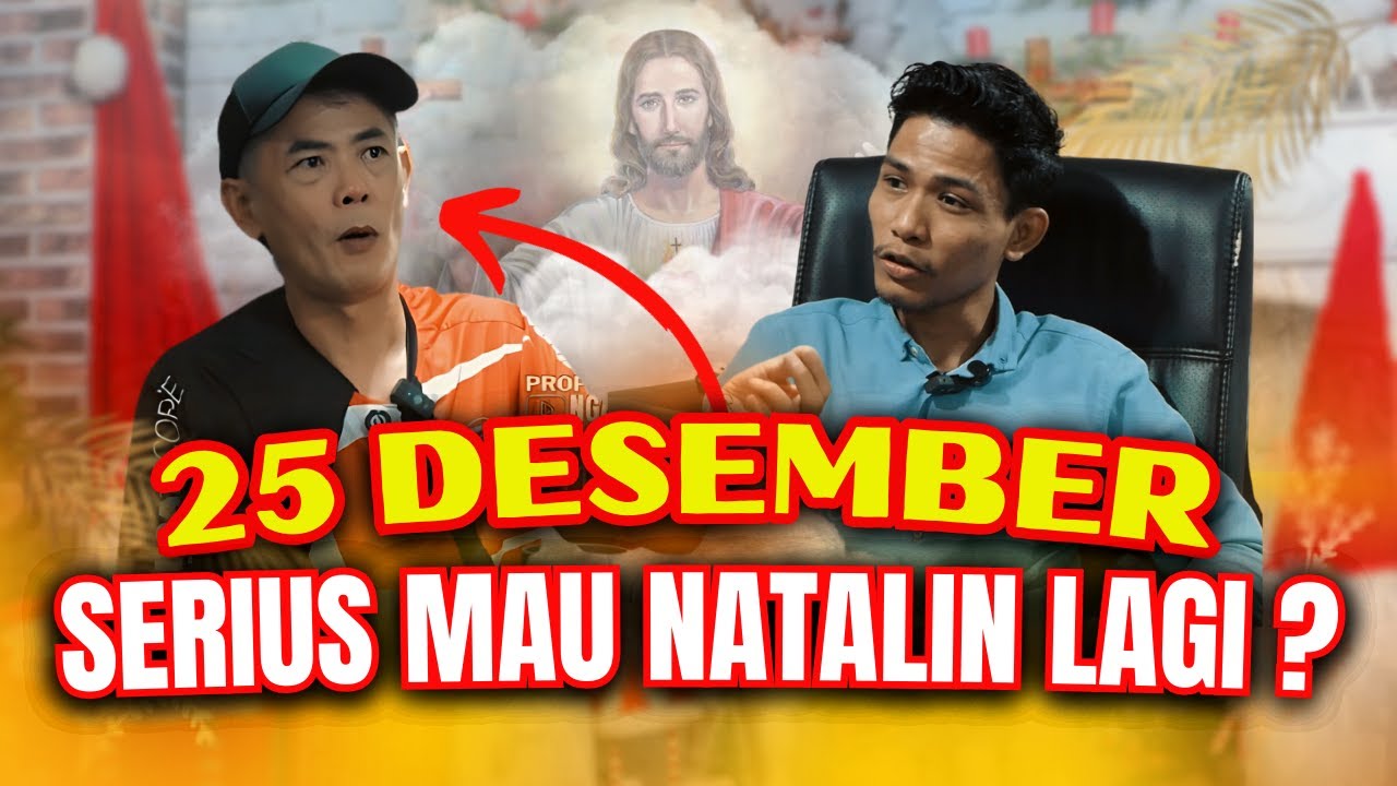 FAKTA MENCENGANGKAN..!! 25 DESEMBER SEBAGAI HARI NATAL DARI MUALAF KRISTOLOG DONDY TAN