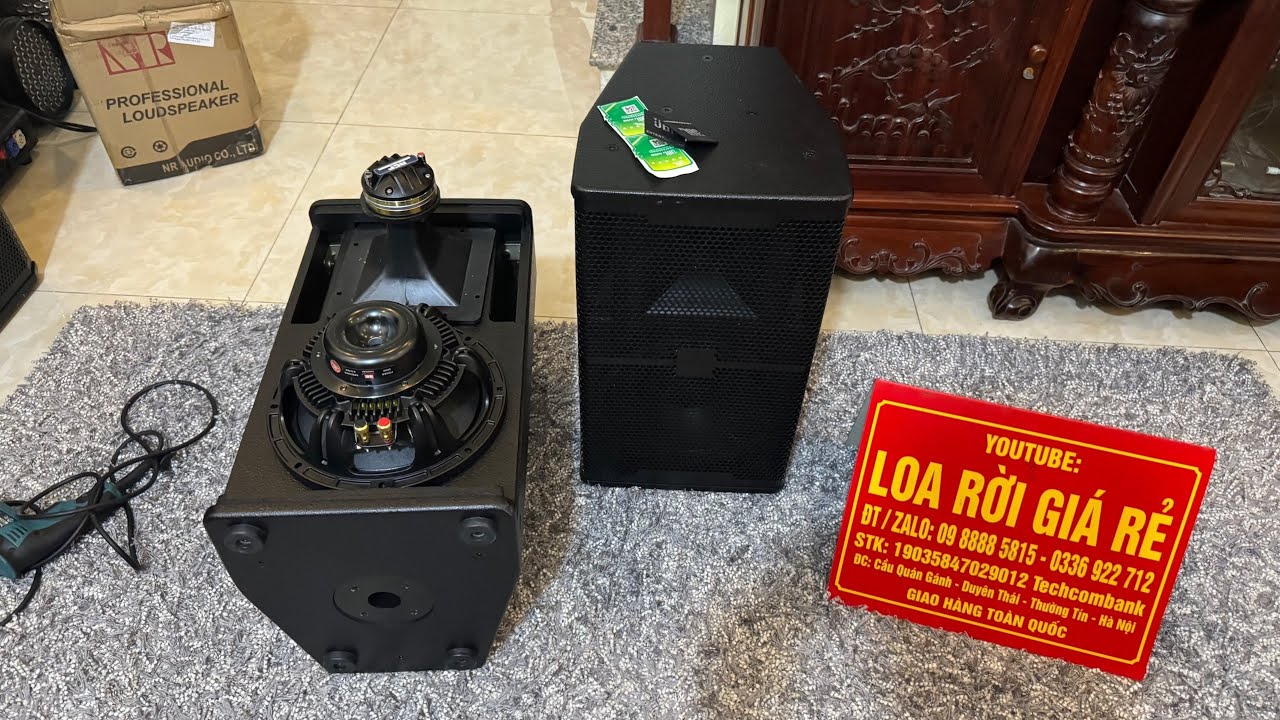 [HOT] Dựng Loa Full 25 JBL, Neo 25 NR 10ND680 + Treble 450 Neo RCF, tiếng s&aacute;ng, cực hay, 0988885815