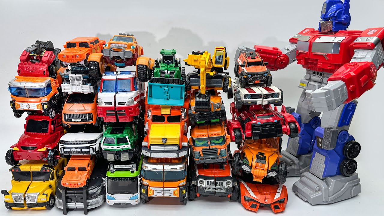 100+ Ultimate Robot Car Transformation - all Legendary Tobot Carbot X Y Z Penta Storm OPTIMUS PRIME