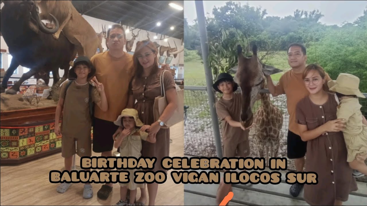 #TeamLaananAdventure Vigan Baluarte Zoo, Family Tour and Birthday Celebration Day 1 #Baluarte #Vigan