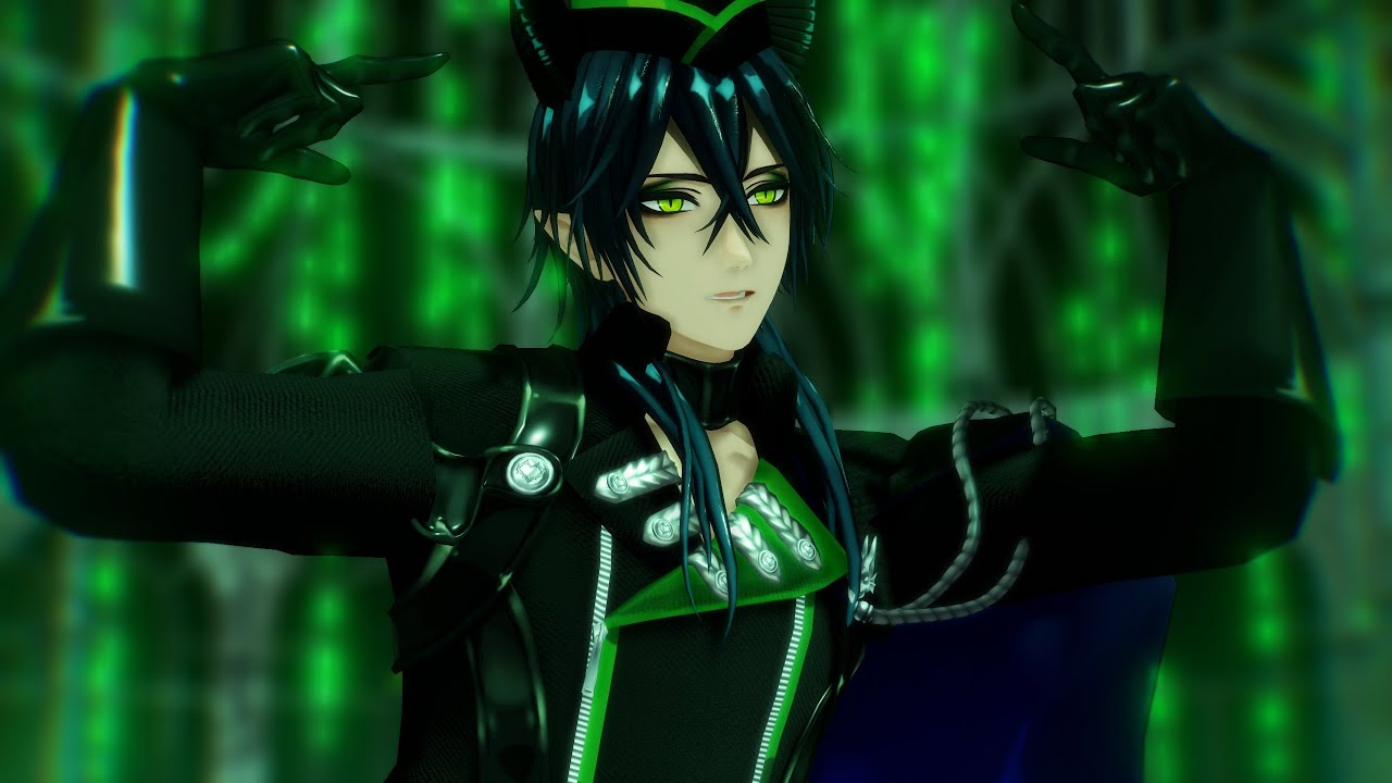 (MMD Twisted Wonderland) ヒバナ/HIBANA ( Malleus/マレウス) 2K