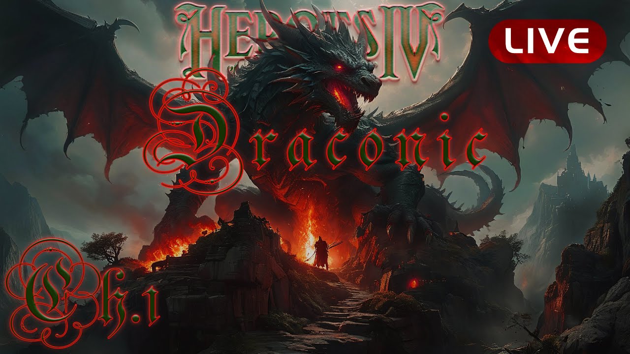 Герои 4 Стрим — Draconic #1
