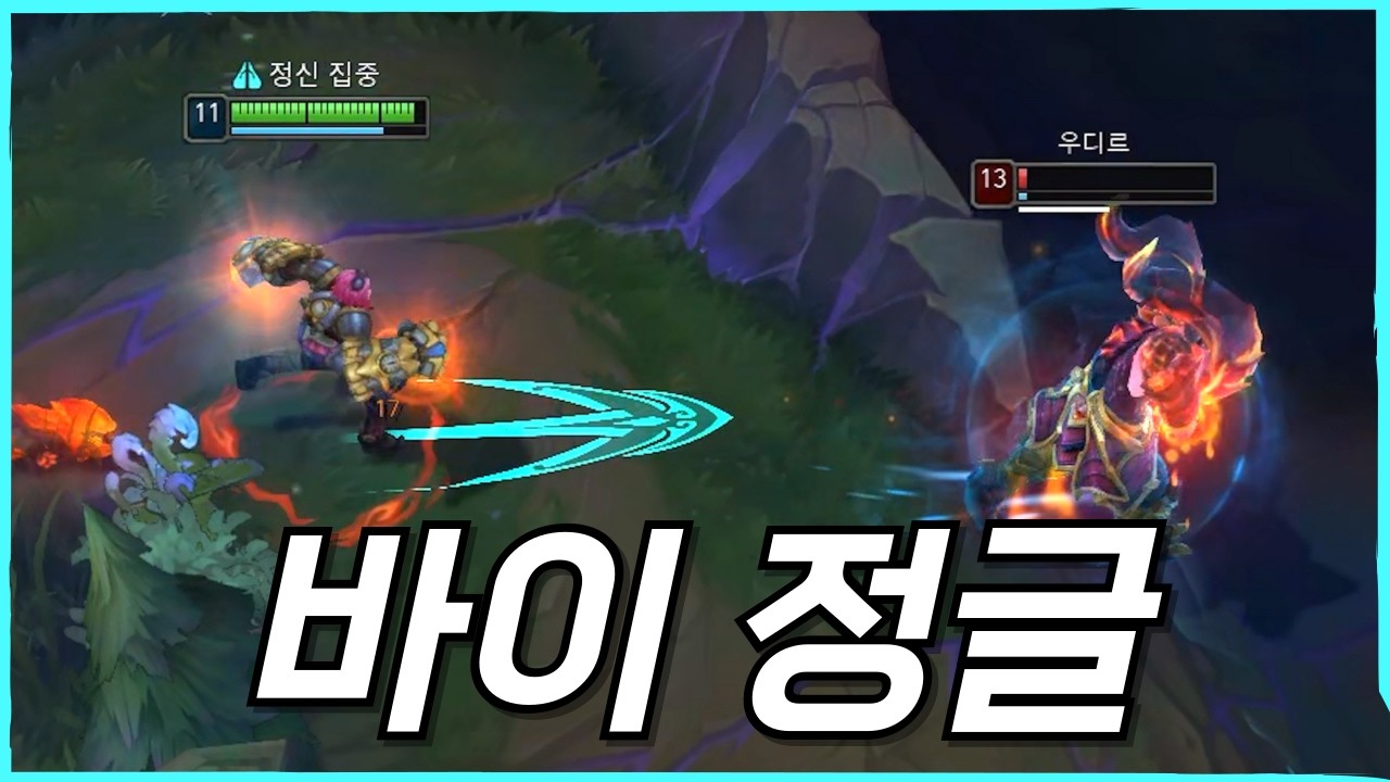 바이 정글만 합니다