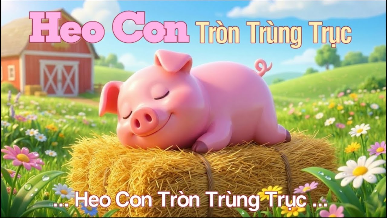Heo Con Tròn Trùng Trục | Nhạc Thiếu Nhi Vui Nhộn