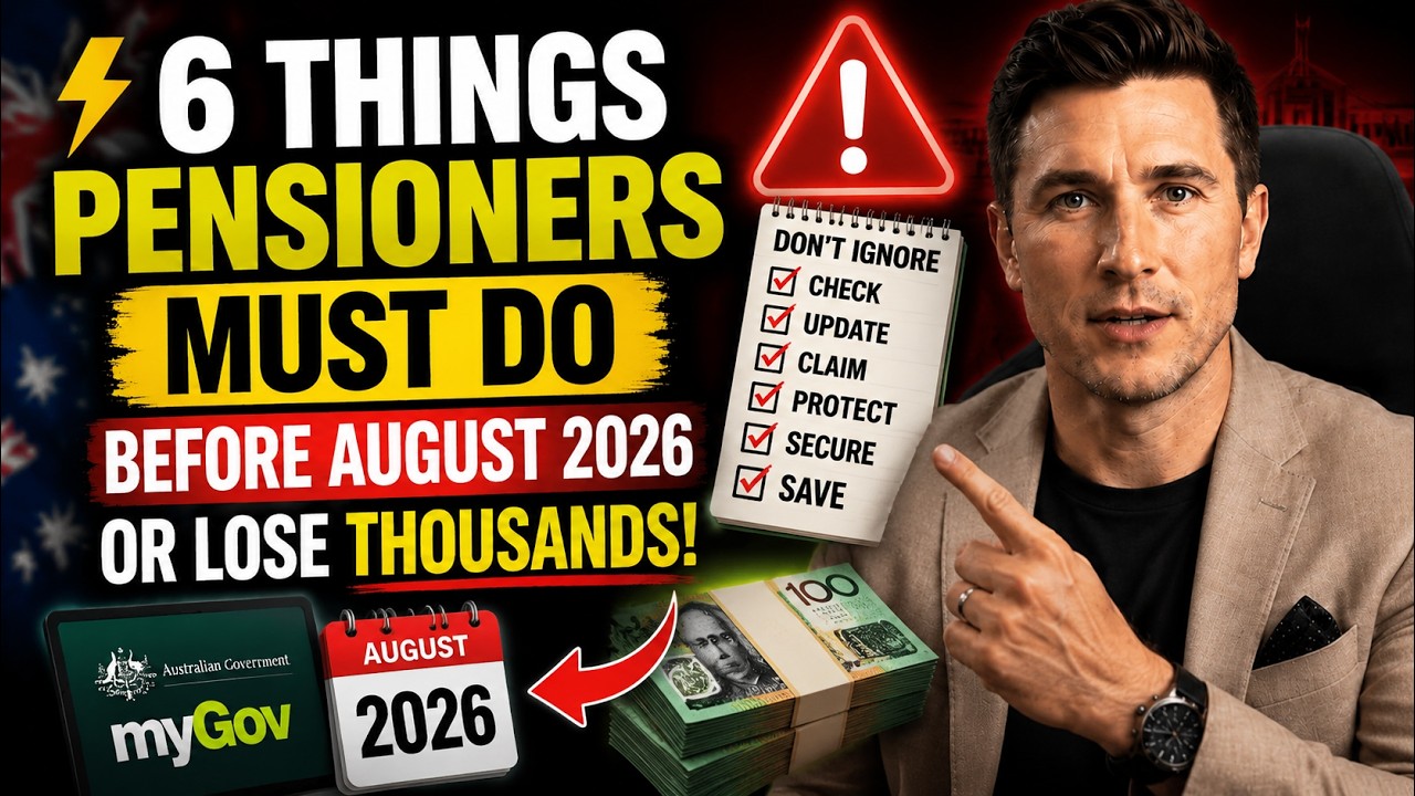⚡️ 6 things australian pensioners must do before august 2026 &mdash; or lose thousands