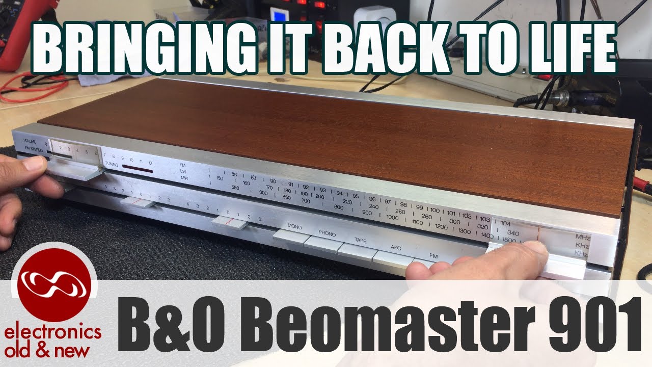 Saving the Bang & Olufsen Beomaster 901 from the Dump