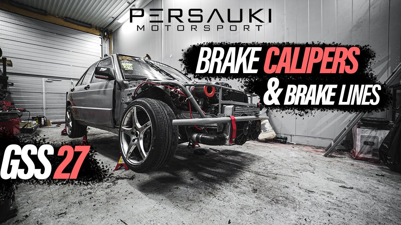 W201 M104 Turbo Gets New Brake Calipers⎟GSS #27 - PERSAUKI MOTORSPORT 4K