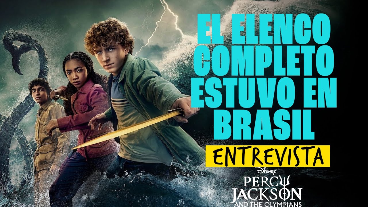 ¿ANGELINA JOLIE COMO HERA? 😱 El elenco de Percy Jackson lo revela TODO