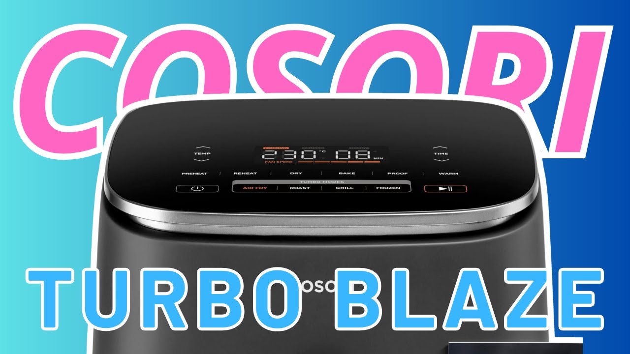 COSORI Turbo Blaze 6L: la FRIGGITRICE ad ARIA completa, veloce e che ti FA RISPARMIARE