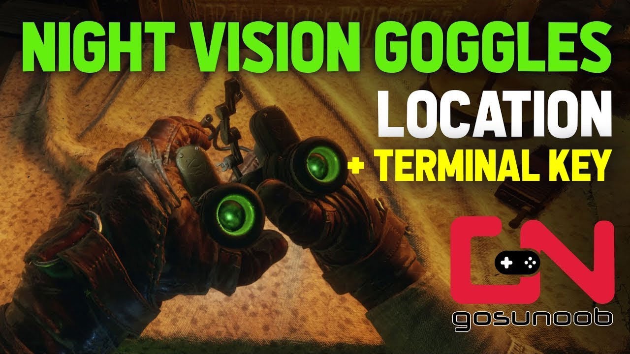 Metro Exodus - Terminal Key - Night Vision Goggles Location