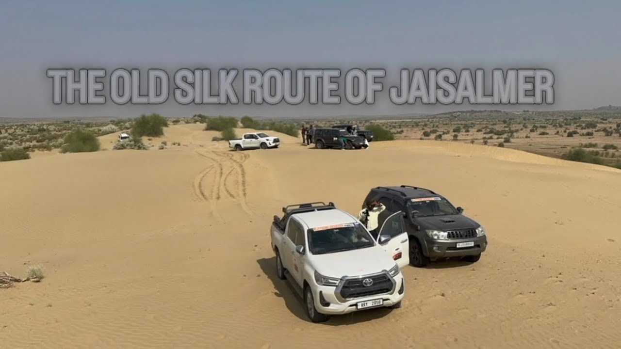 A DAY OF DUNES DRIVE😍|| ROUTE USED FOR TESHKAARI FROM JAISALMER TO PAK 🇮🇳-🇵🇰BODER AREA JAISALMER 💯