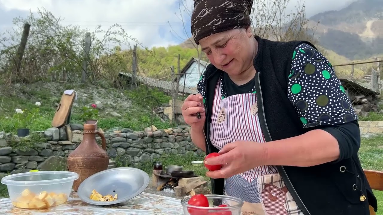 Oma kocht ein 167 Jahre altes Gericht! SEHR GESUNDES UND K&Ouml;STLICHES GEF&Uuml;LLTES GEM&Uuml;SE-DOLMA