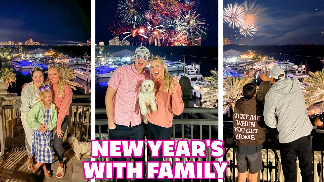 🥳 NEW YEAR’S EVE WITH OUR FAMILY IN FLORIDA! UNEXPECTED AMAZING WAY TO START 2024! 🎆