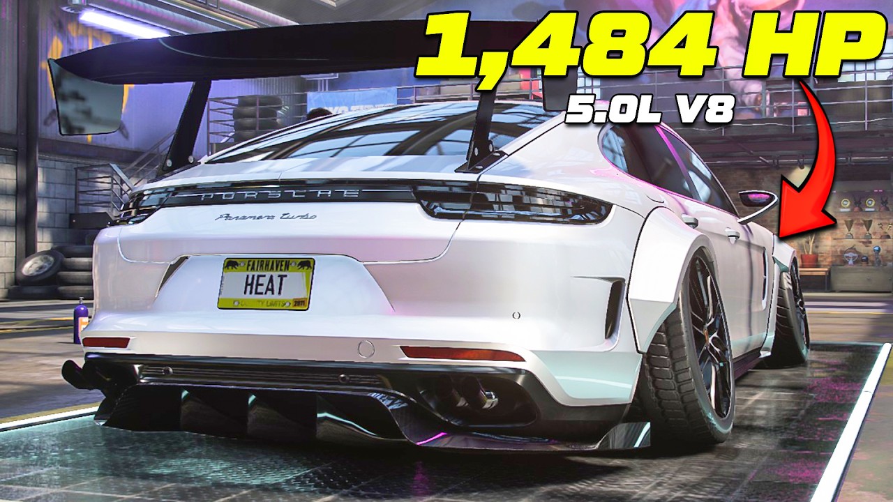 Ultimate+ Porsche Panamera Turbo ’17 Is INSANE😈 | Full Customization + Test Drive | NFS Heat