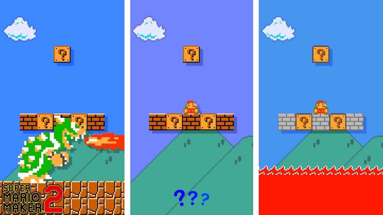 1-1, But There Are Multiple Twists - Super Mario Maker 2