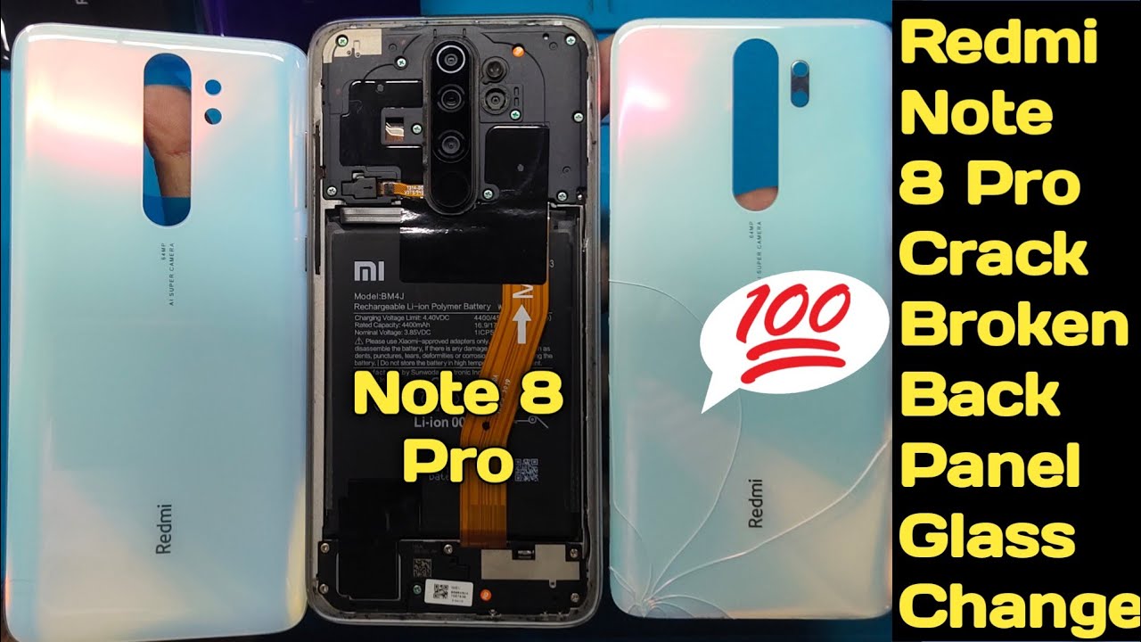 Redmi Note 8 Pro back panel back glass change replacement broken /back पैनल ऐसे चेंज करे Redmi के
