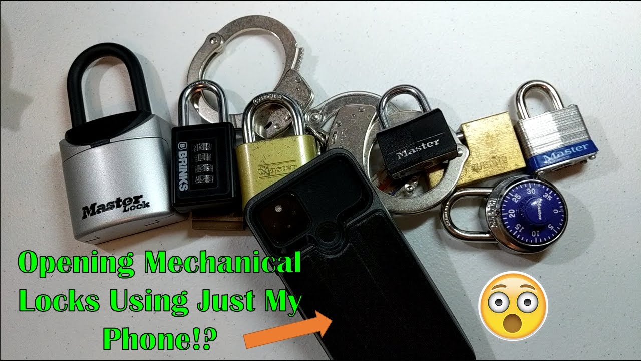 Opening Mechanical Locks Using Just My Phone!?
