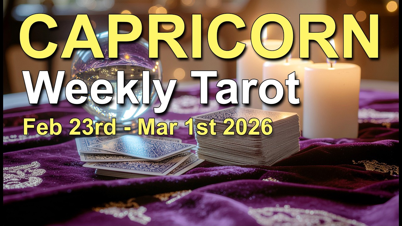 CAPRICORN Weekly Tarot ‘TURNING A CORNER!’ Intuitive Spiritual Guidance Feb 23 - Mar 1 2026 ✨