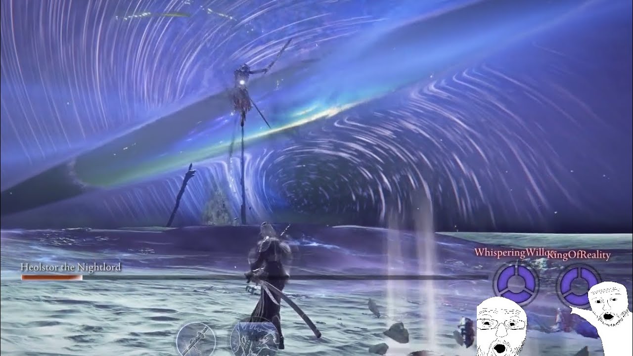 Aura Farming Vs. Heolstor / Night Aspect (W/ Randoms) | NIGHTREIGN