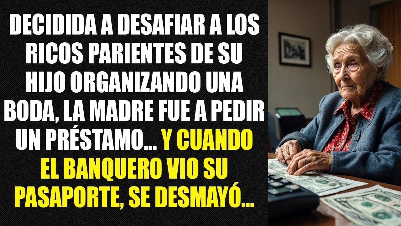 Decidida a desafiar a los ricos parientes de su hijo organizando una boda, la madre fue a pedir...