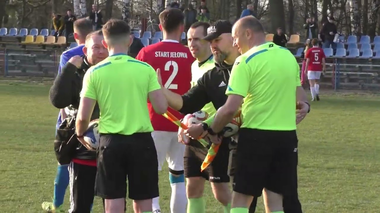 XXI kolejka -  MOTOR PRASZKA - STEGU Start Jełowa 5-0 -  KLASA OKRĘGOWA - OPOLE (12.04.25r.)