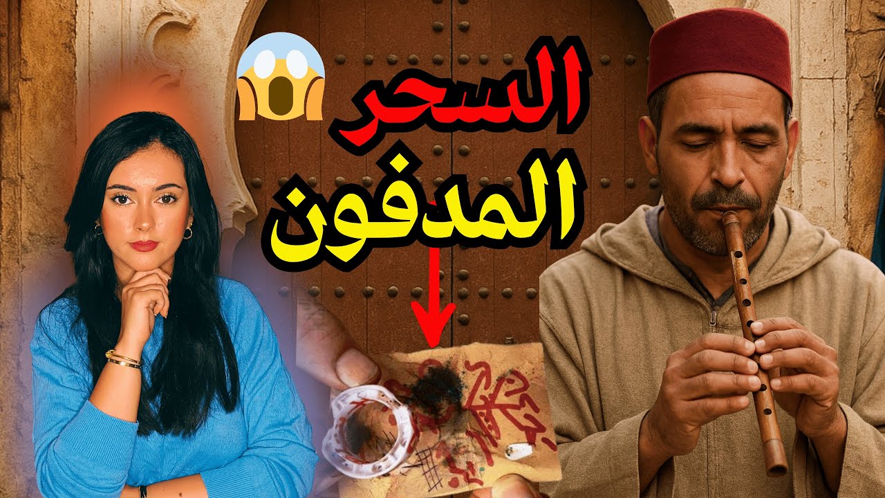 معاناة مع سحر بالد.م مدفون في العتبة😔