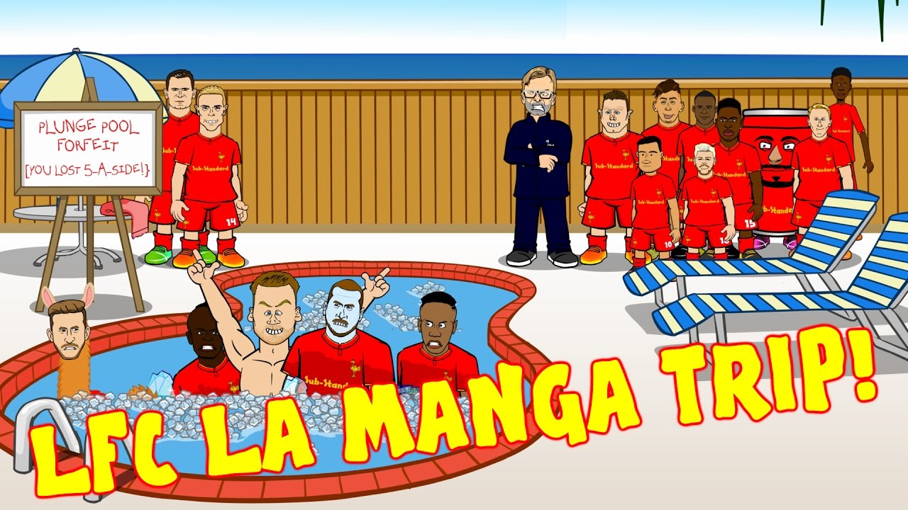 🌞LFC La Manga NIGHTS🌞 Grease Пародия на поездку Ливерпуля в Ла-Мангу!