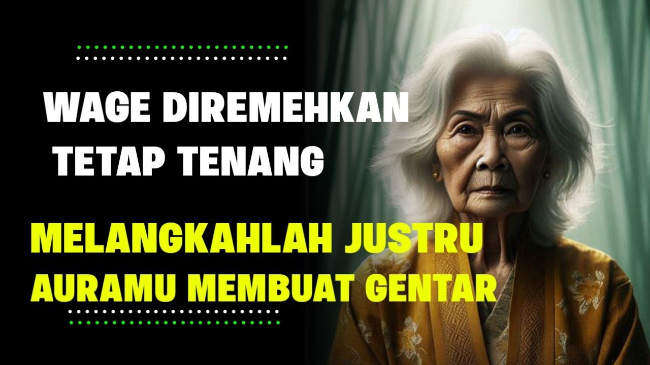 WAGE‼️ DIRENDAHKAN HABIS-HABISAN, TAPI AURAMU JUSTRU BIKIN MEREKA TAKUT