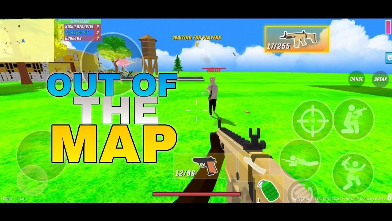 OUT OF THE MAP || NOOBTOWN || DUDE THEFT WARS MULTIPLAYER