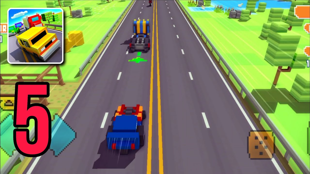 Blocky Highway : Traffic Racing | Android Gameplay (Part 5)
