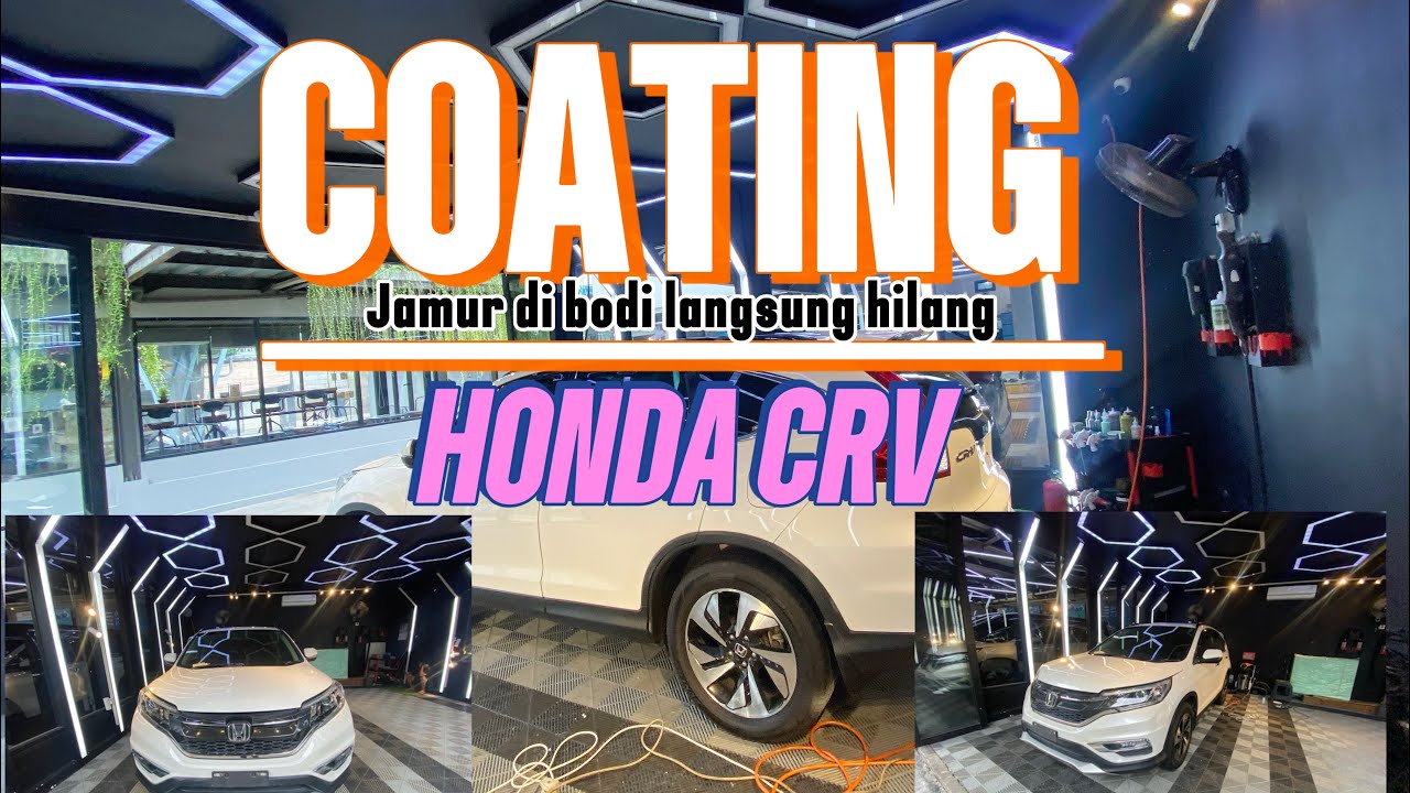 HASIL COATING MOBIL CRV MENGKILAP SEPERTI BARU TANPA NODA//MOBIL BARU LAGI