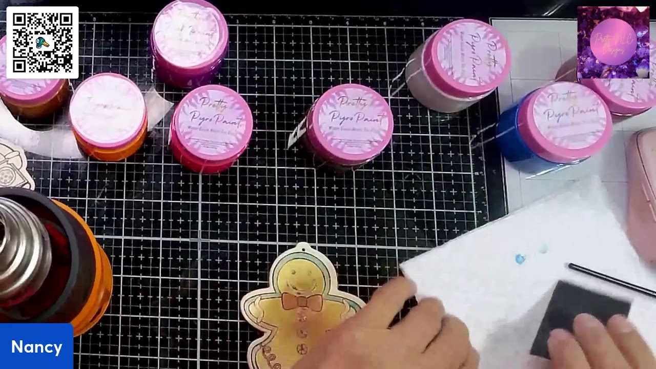 Crafting Chaos! Pretty Pyro Paint + Christmas Cutouts (Yes…the Smoke Detector Went Off!)
