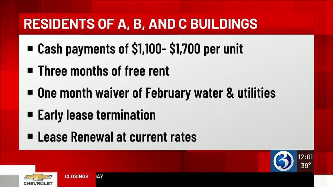 VIDEO: Multi-million compensation package announced for residents of condemned apartment complex
