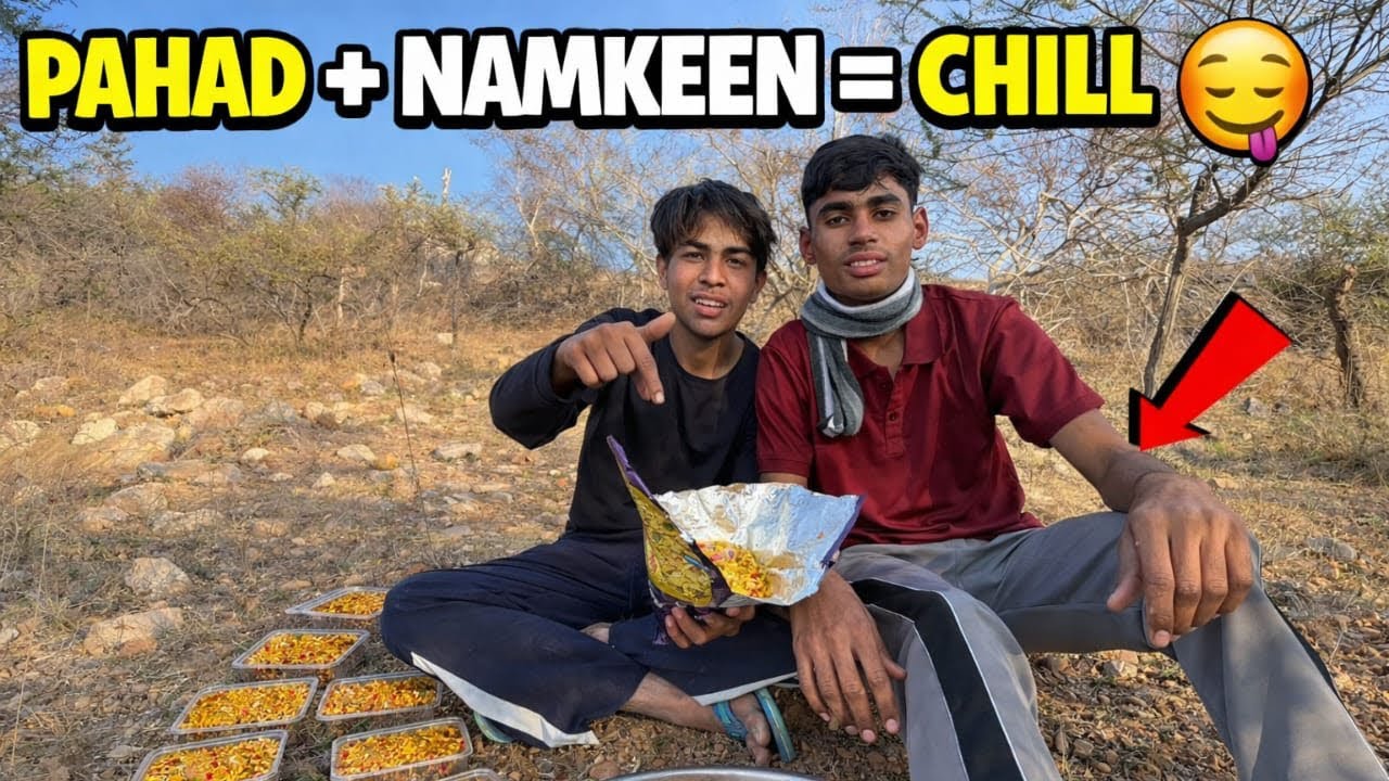 pahad me namkeen party 🤪👈 !! souravjvlogs !! amazing video!! viral video 👈 !! 1kviews ..