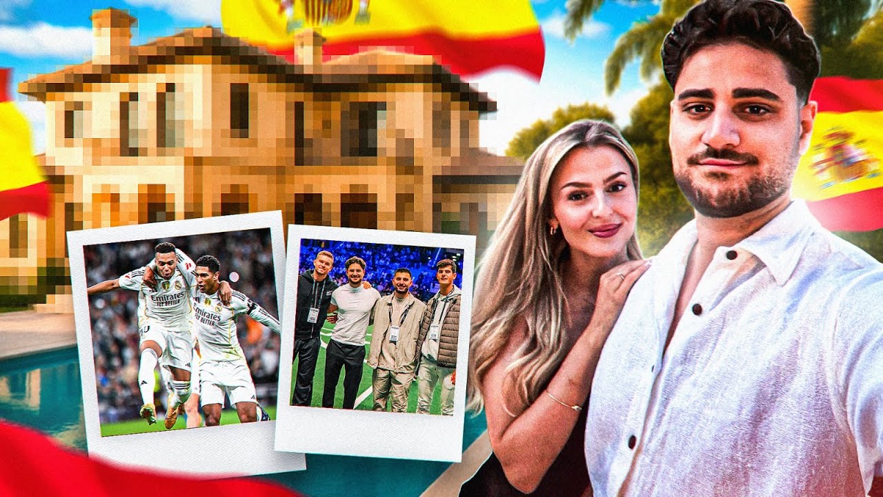 Ziehen Melina und ich nach Spanien ? 🇪🇸 Wochenendvlog aus Madrid & Icon League in Stuttgart 🔥