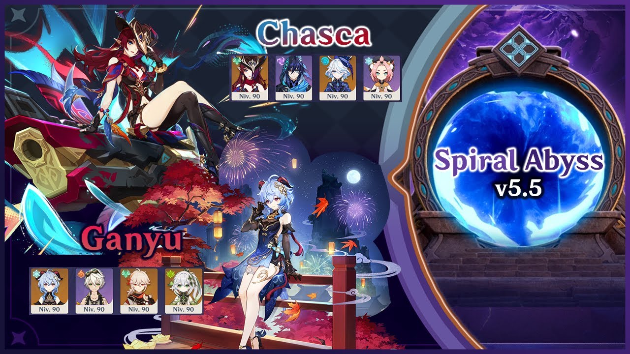[The Snipers] Chasca - Ganyu | Spiral Abyss Floor 12 v5.5