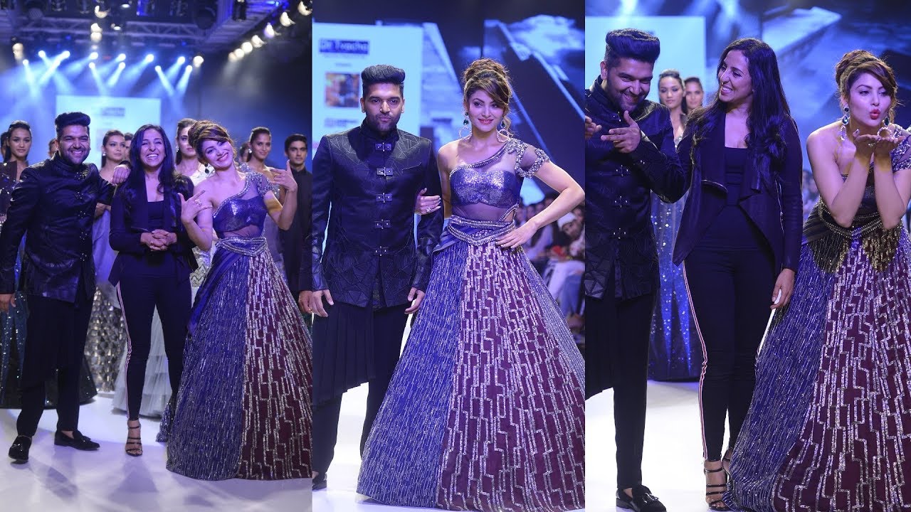 Urvashi Rautela and Guru Randhawa turn showstoppers for Nivedita Saboo at BTFW 2018