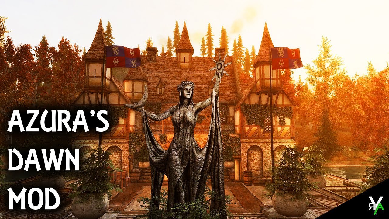 AZURA'S DAWN: Unique Castle Player Home!!- Xbox Modded Skyrim Mod Showcase