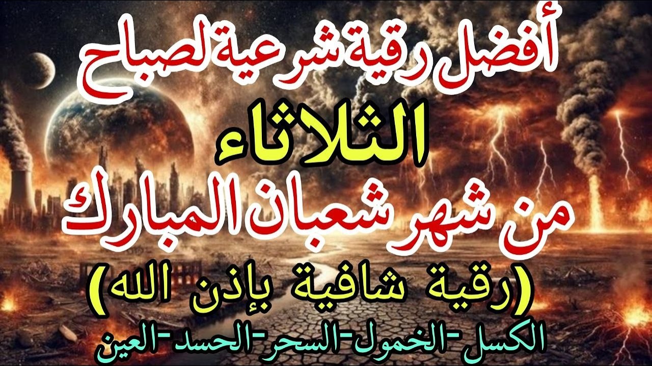 أفضل رقية شرعية في صباح يوم ا لثلاثاء لعلاج الحسد_السحر_العين _حفظ وتحصين للمنزل _القارئ علاء عقل