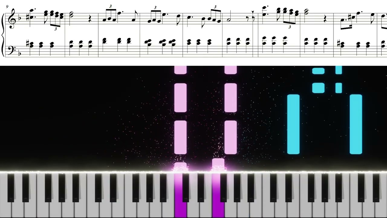 Schubert - Serenade PIANO EASY + FREE PDF